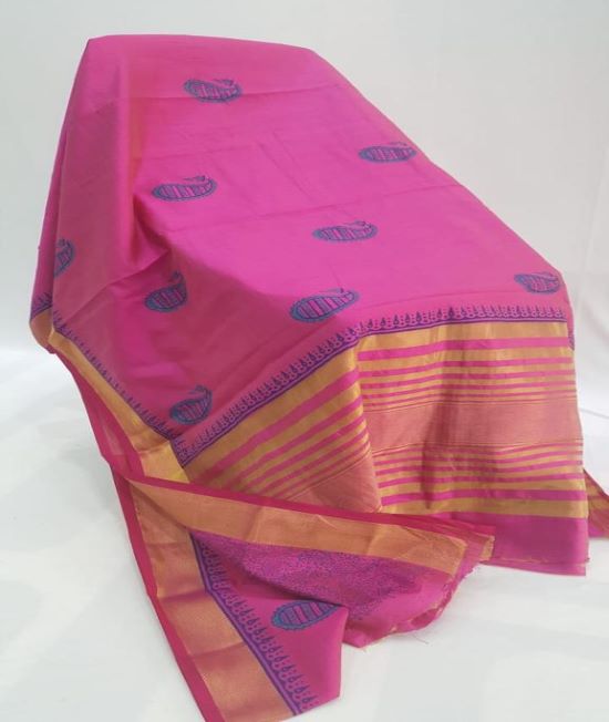 Tussar Printed