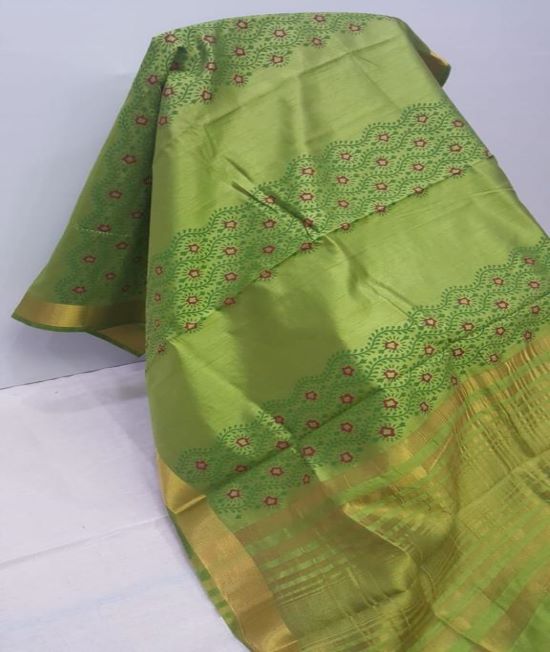 Tussar Printed