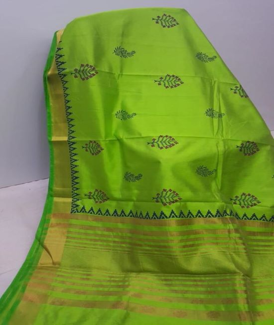 Tussar Printed